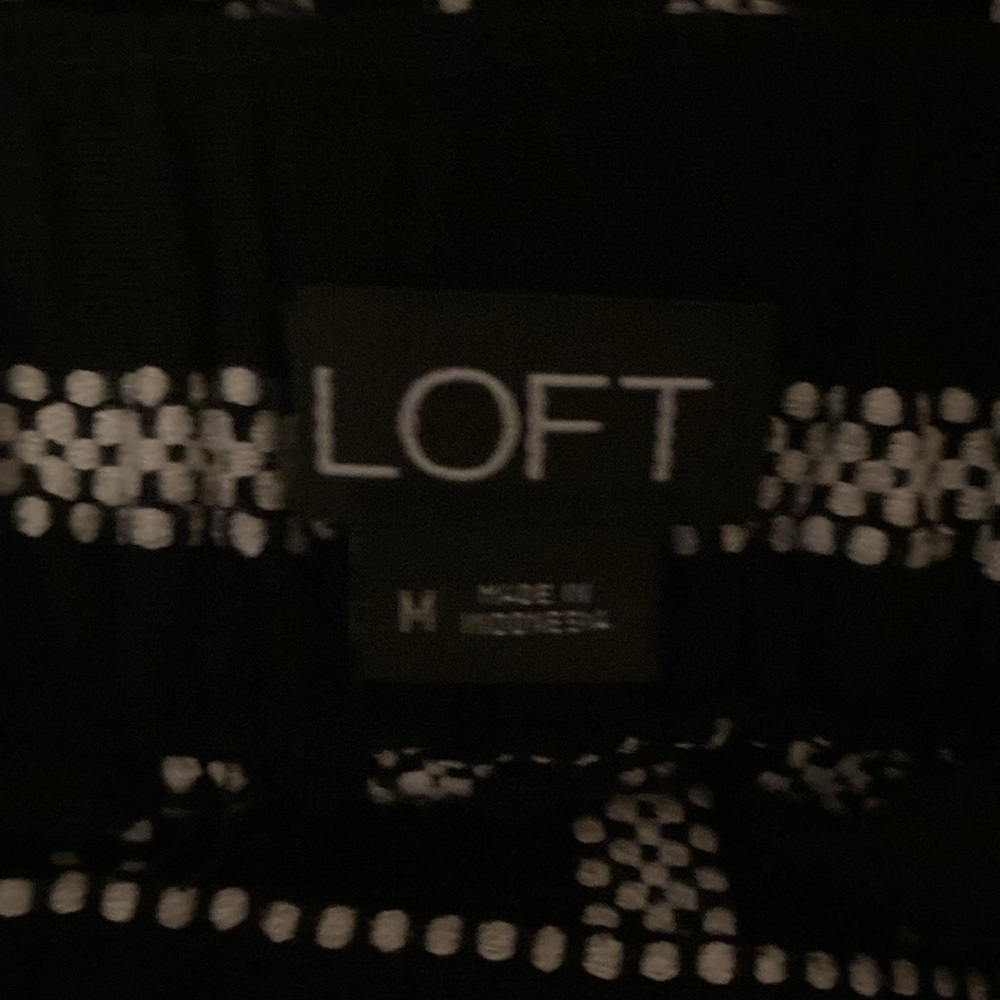 LOFT Fluid Wide Leg Ankle Pants - Picture 8 of 9